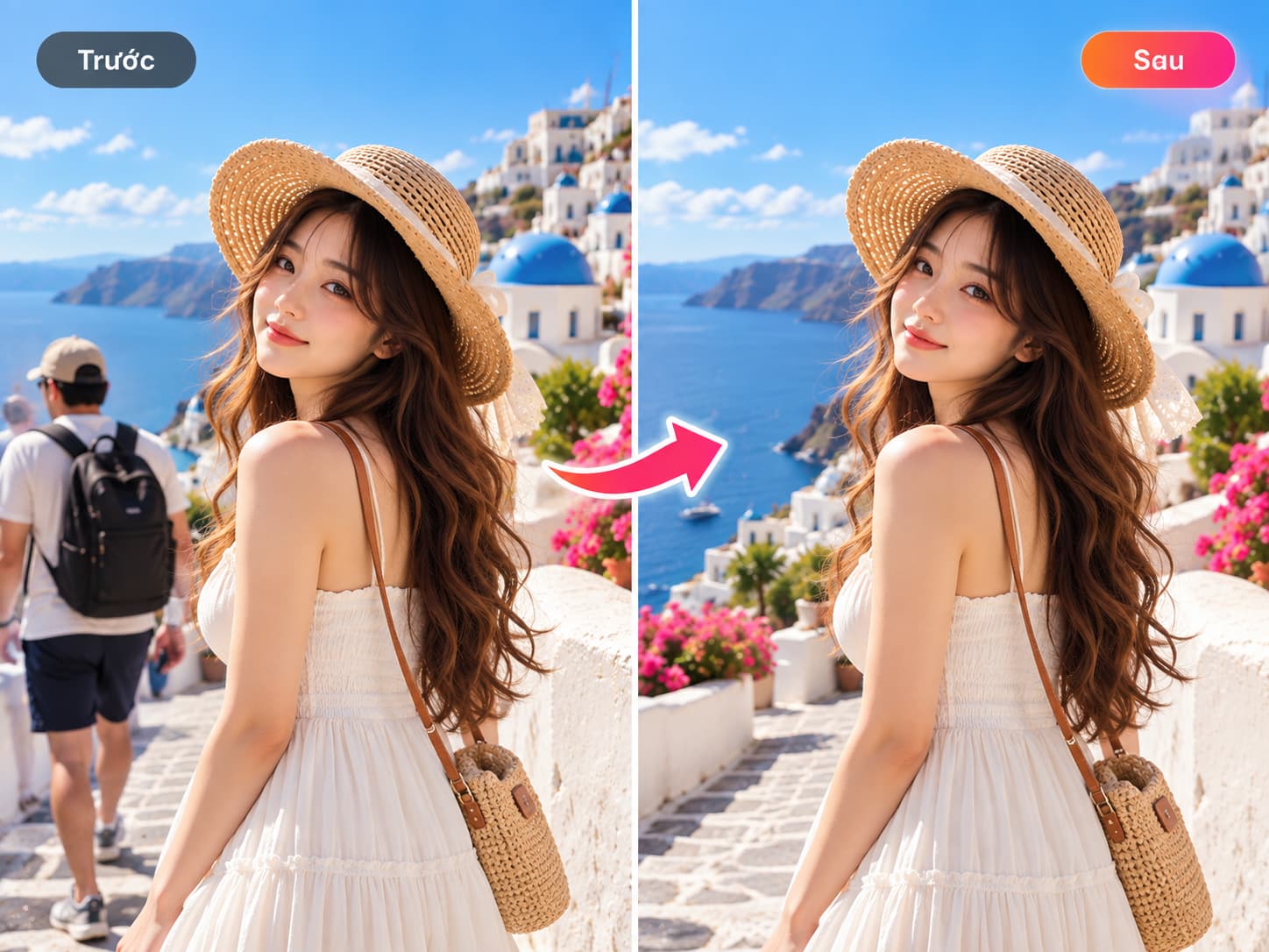Minh họa Xóa vật thể